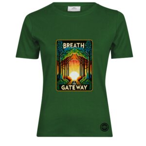 koszulka Damska bawełna premium - Stan OBECNOŚĆ | Vibes Goods®