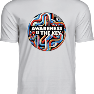 Sustainable Fashion T Shirt "Awareness" Organic Cotton