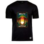 Breath koszulka premium Vibes Goods czarna