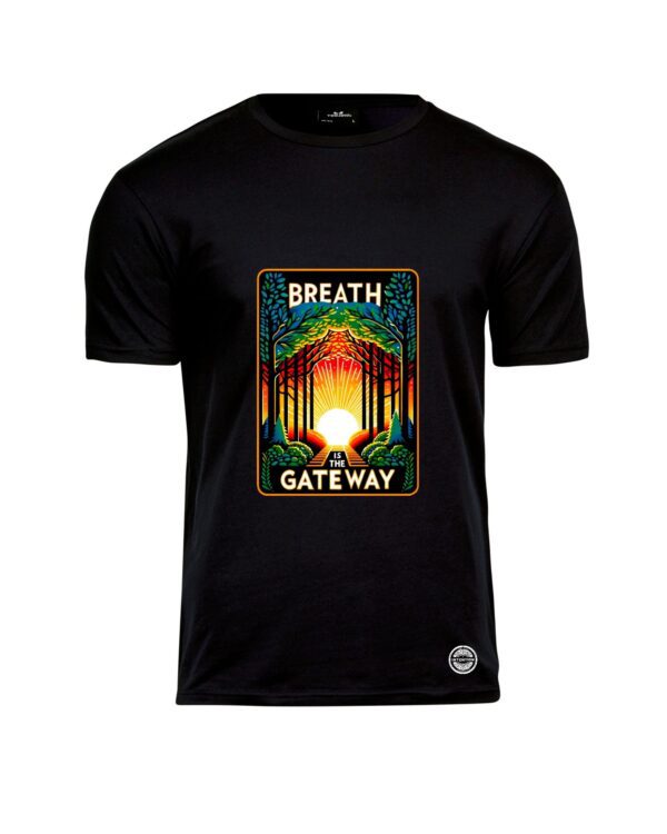 Breath koszulka premium Vibes Goods czarna