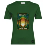Koszulka damska „Breath is the Gateway” Stan : Obecność