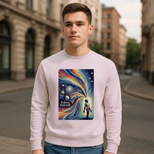 Mindful Yoga Crew • Premium – Crewneck Believe Yourself