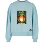 breath bluza damska niebieska