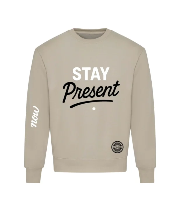 Bluza oversize unisex 440 g „Stay Present”