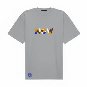 Koszulka oversize „NOW” unisex - Vibes Goods